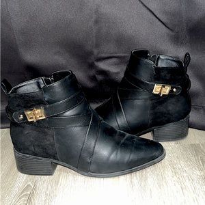 Black booties